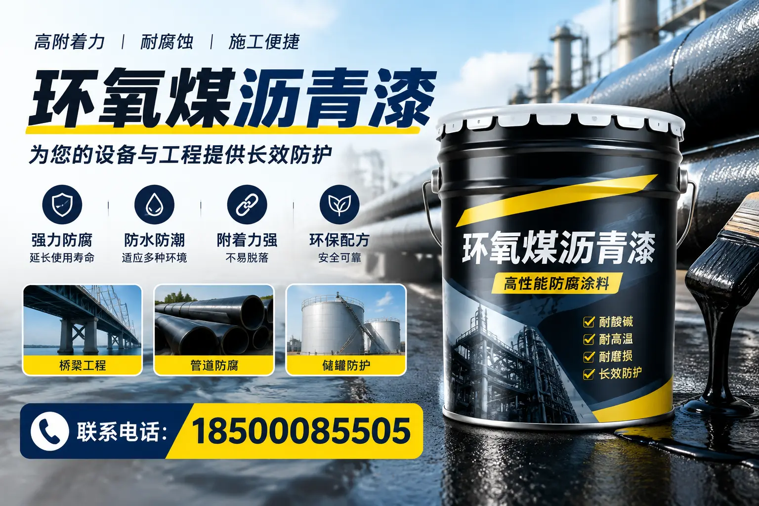 环氧煤沥青漆与其他涂料的对比分析，助力长春企业决策